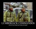 Posters Lumber jack commandos